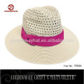 Fashion Design cheap panama paper hat